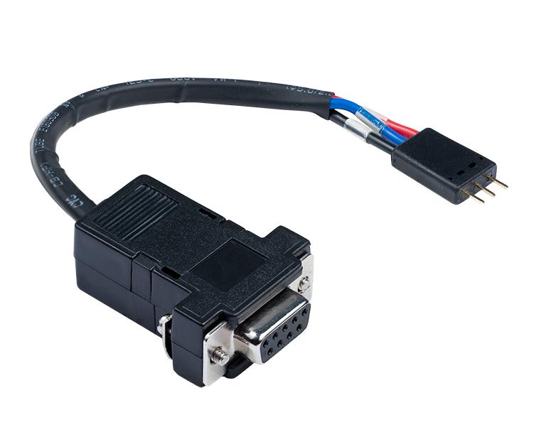 Кабель-переходник (адаптер) VGA(15F)-трехконтактная колодка, 20 см, Kramer Electronics C-D9F/3PM-0.6 RS-232