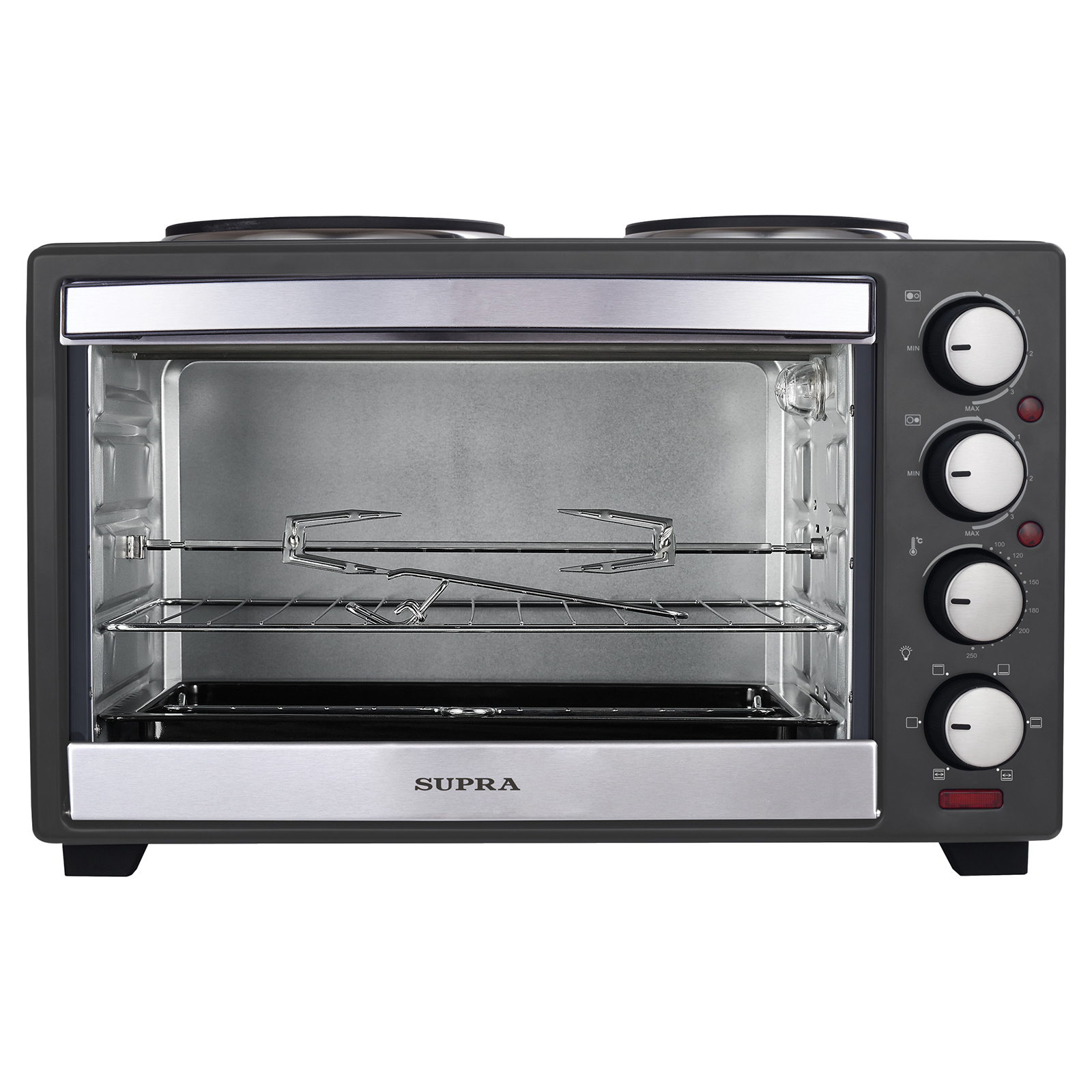 Мини-печь Supra MTS-3550 1.85 кВт, черный