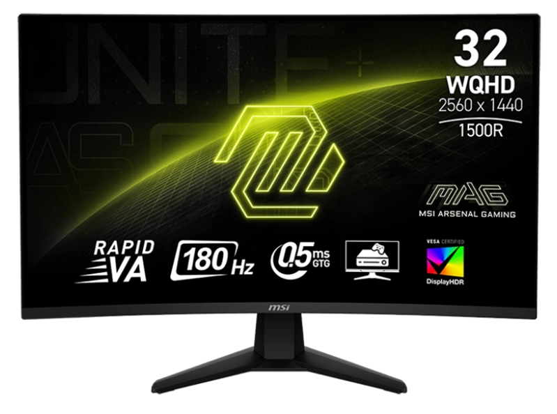 Монитор 31.5" MSI MAG 32CQ6F черный