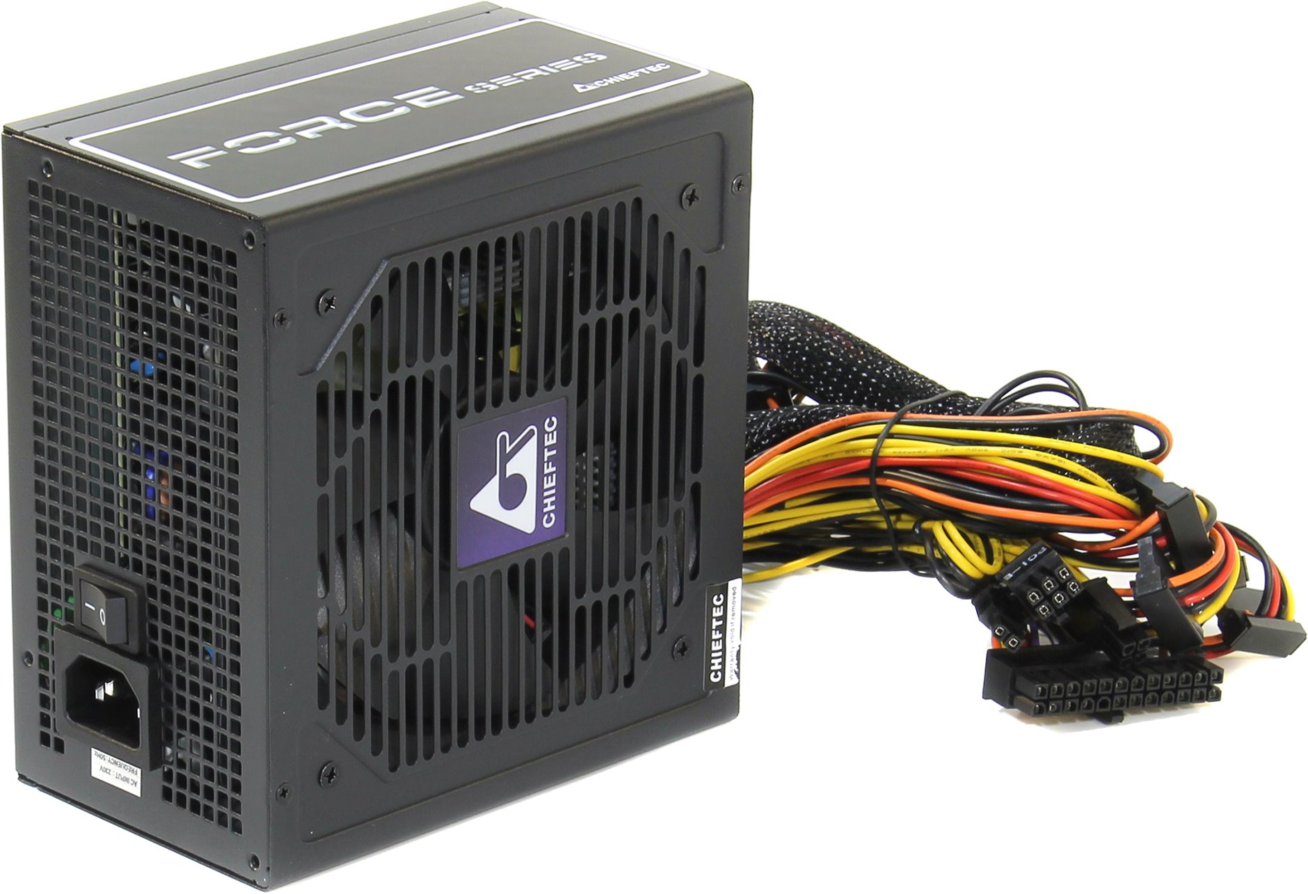 

Блок питания 650 Вт ATX Chieftec CPS-650S , 120 мм, CPS-650S