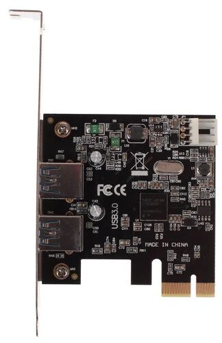 Контроллер USB 3.0 Espada EU30A, 2xUSB 3.0, PCI-Ex1