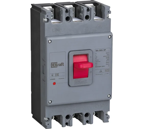 Выключатель автоматический DeKraft ВА-305 250А 35kA
