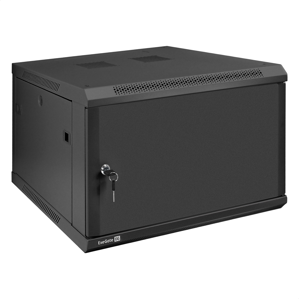 Шкаф ExeGate EC-WM-6U.600.M.BLACK 6U, 600x600 мм (EX298618RUS)
