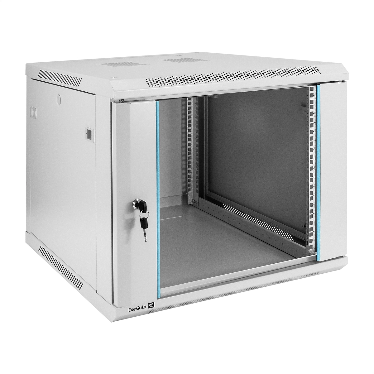Шкаф ExeGate EC-WM-9U.600.G.GREY 9U, 600x600 мм (EX298602RUS)
