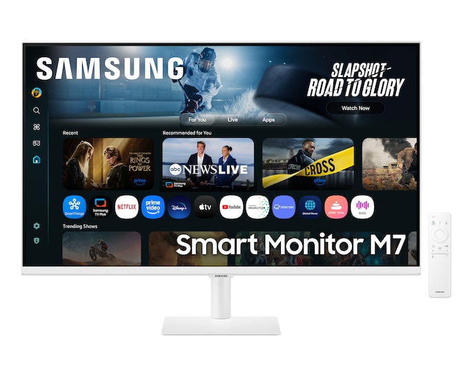 Монитор 32" Samsung Smart Monitor M7 S32FM703UI белый