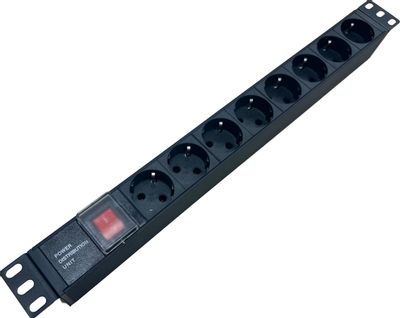 Блок розеток (PDU), кол-во розеток: 8, NTSS NTSS-PDU-DA1015 (NTSS-PDU-DA1015)