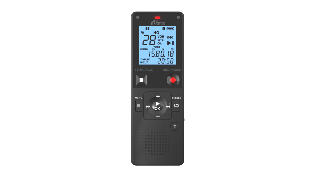 Диктофон Ritmix RR-820, 8Gb (80001121)