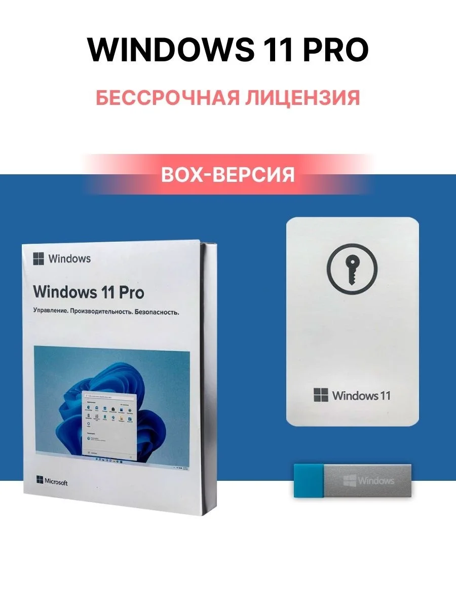 Операционная система Microsoft Windows 11 Pro 32/64 bit Russian (HAV-00160)