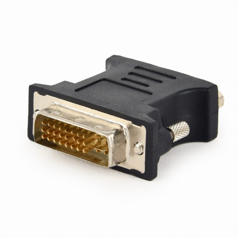 Переходник (адаптер) DVI-I(29M)-VGA(15F), Cablexpert (A-DVI-VGA-BK)