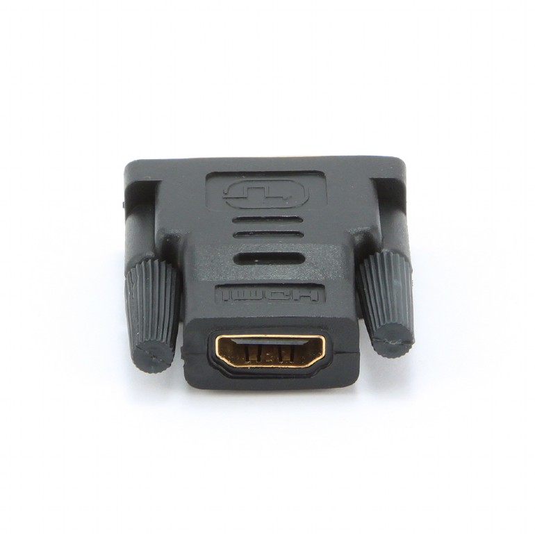 

Переходник (адаптер) HDMI(19F)-DVI-D(19M), черный Cablexpert (A-HDMI-DVI-2)