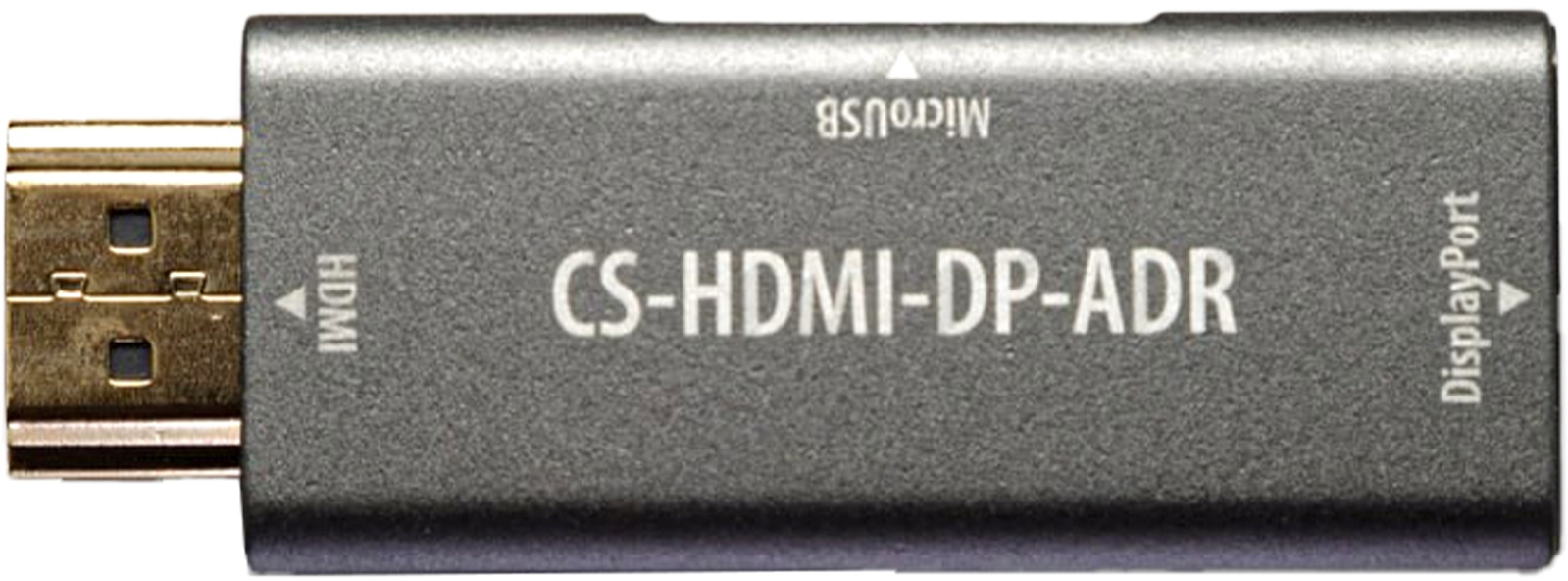 

Переходник (адаптер) HDMI(19M)-DisplayPort(F) v2.0/v1.2 4K, серый Cactus (CS-HDMI-DP-ADR)
