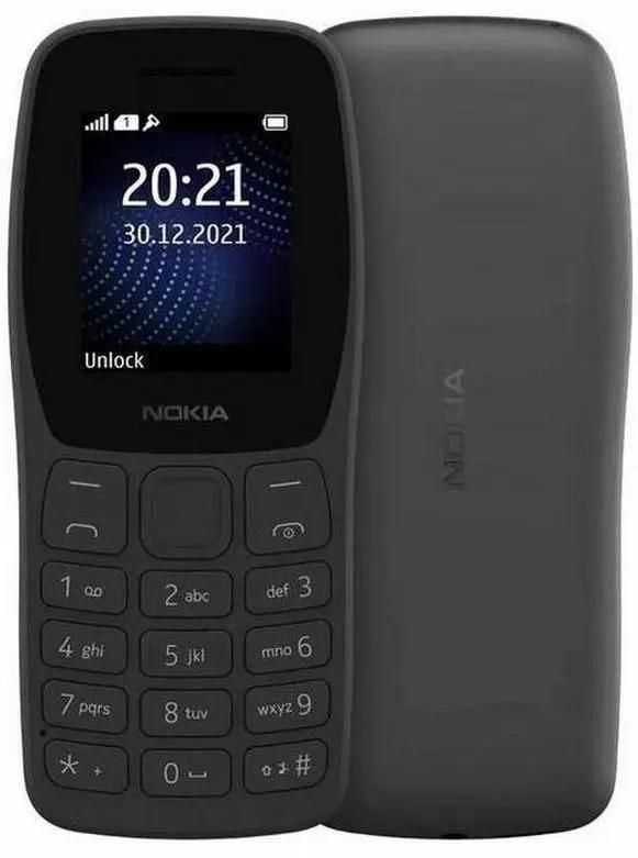 Мобильный телефон Nokia 105 DS темно-серый
