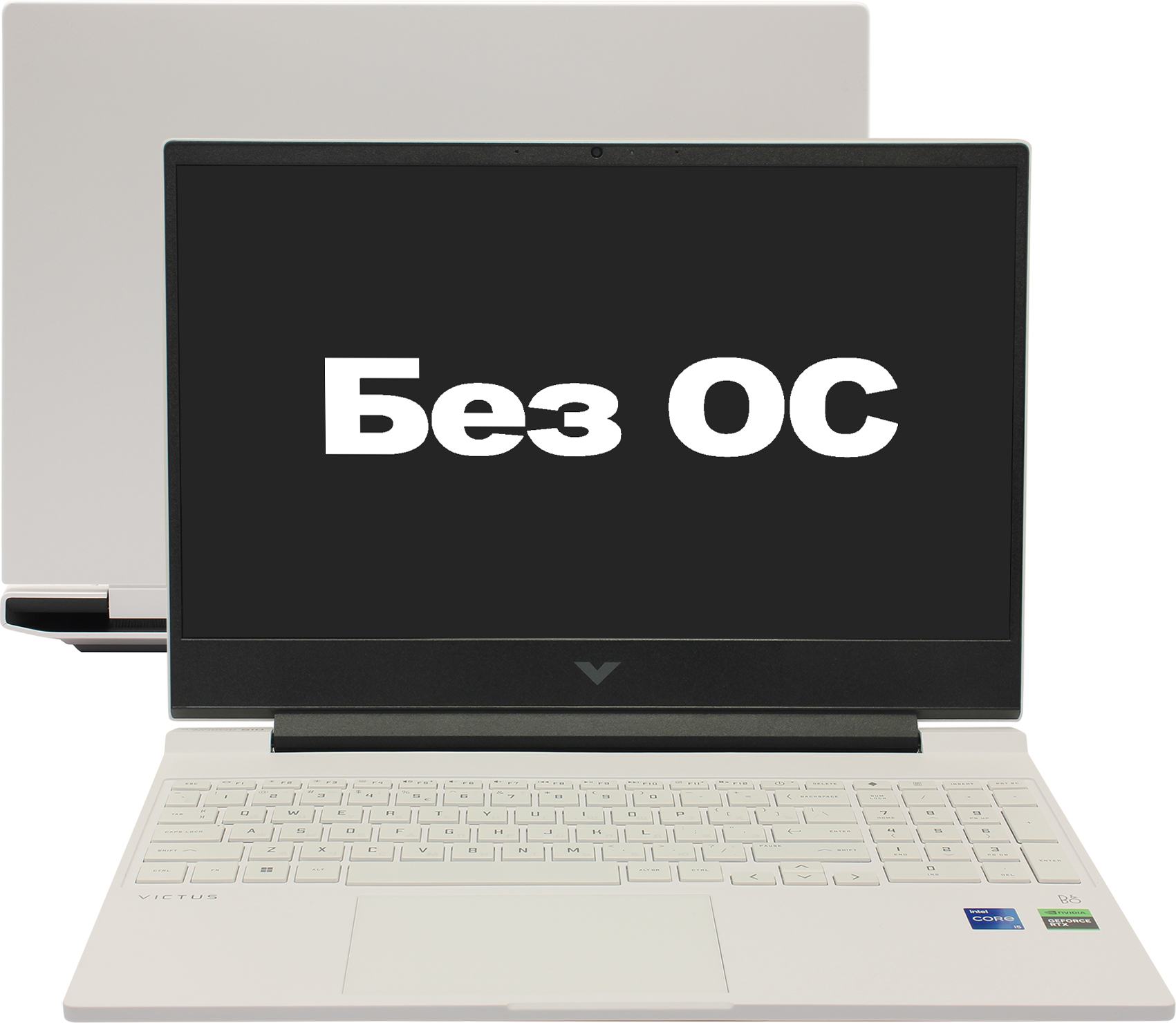Ноутбук HP Victus 15-fa1033nn 15.6" IPS 1920x1080, Intel Core i5 12500H 2.5 ГГц, 16Gb RAM, 512Gb SSD, NVIDIA GeForce RTX 4060-8Gb, без OC, белый (A0MY5EA) б/у, незначительные следы эксплуатации, полный комплект