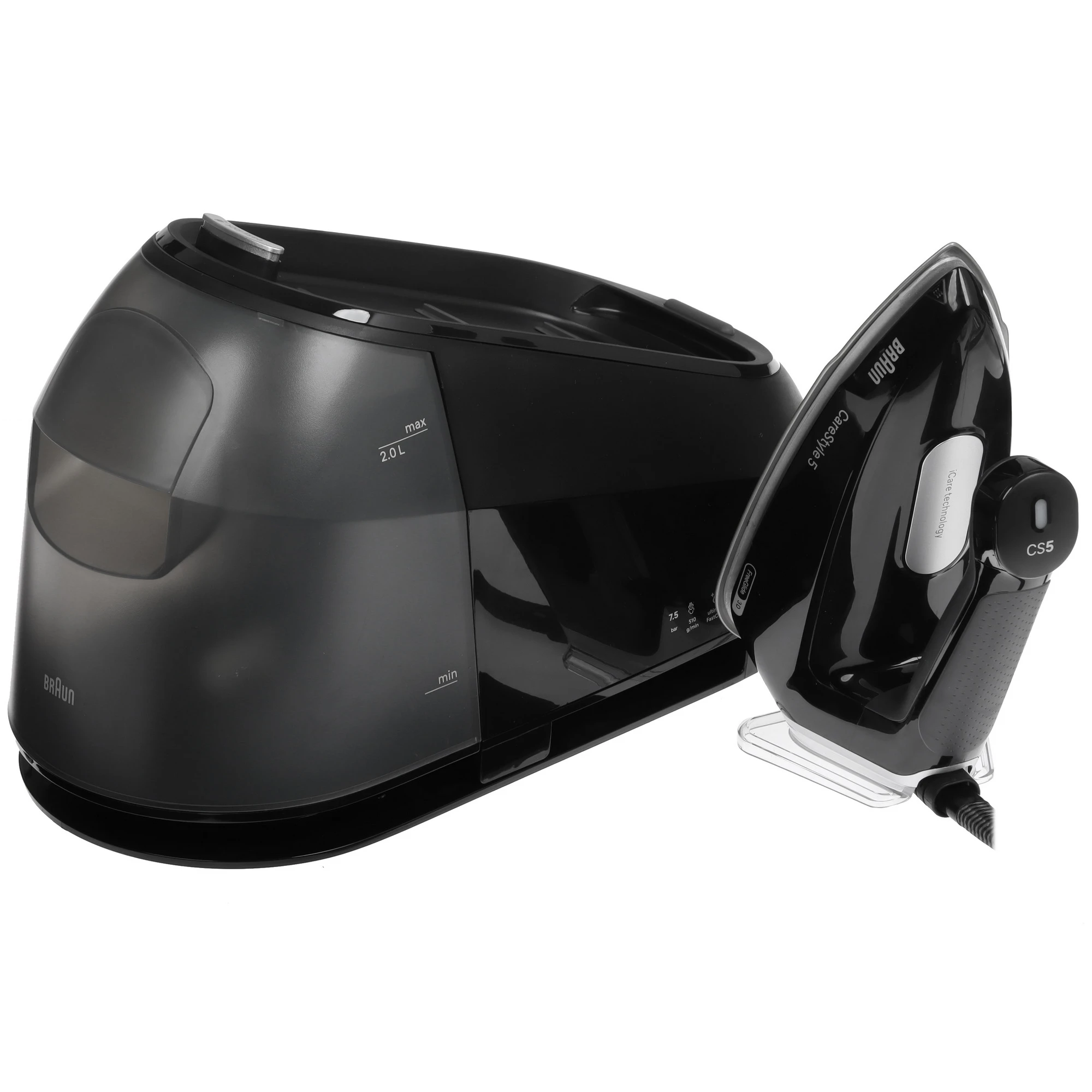 Парогенератор BRAUN CareStyle 5 IS 5249 BK 2.4 кВт