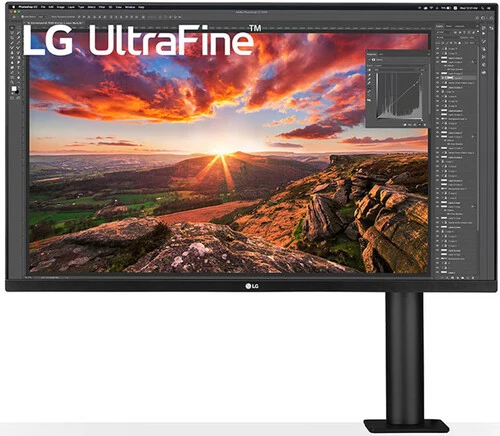 Монитор 31.5" LG UltraFine 32UN880K-B черный