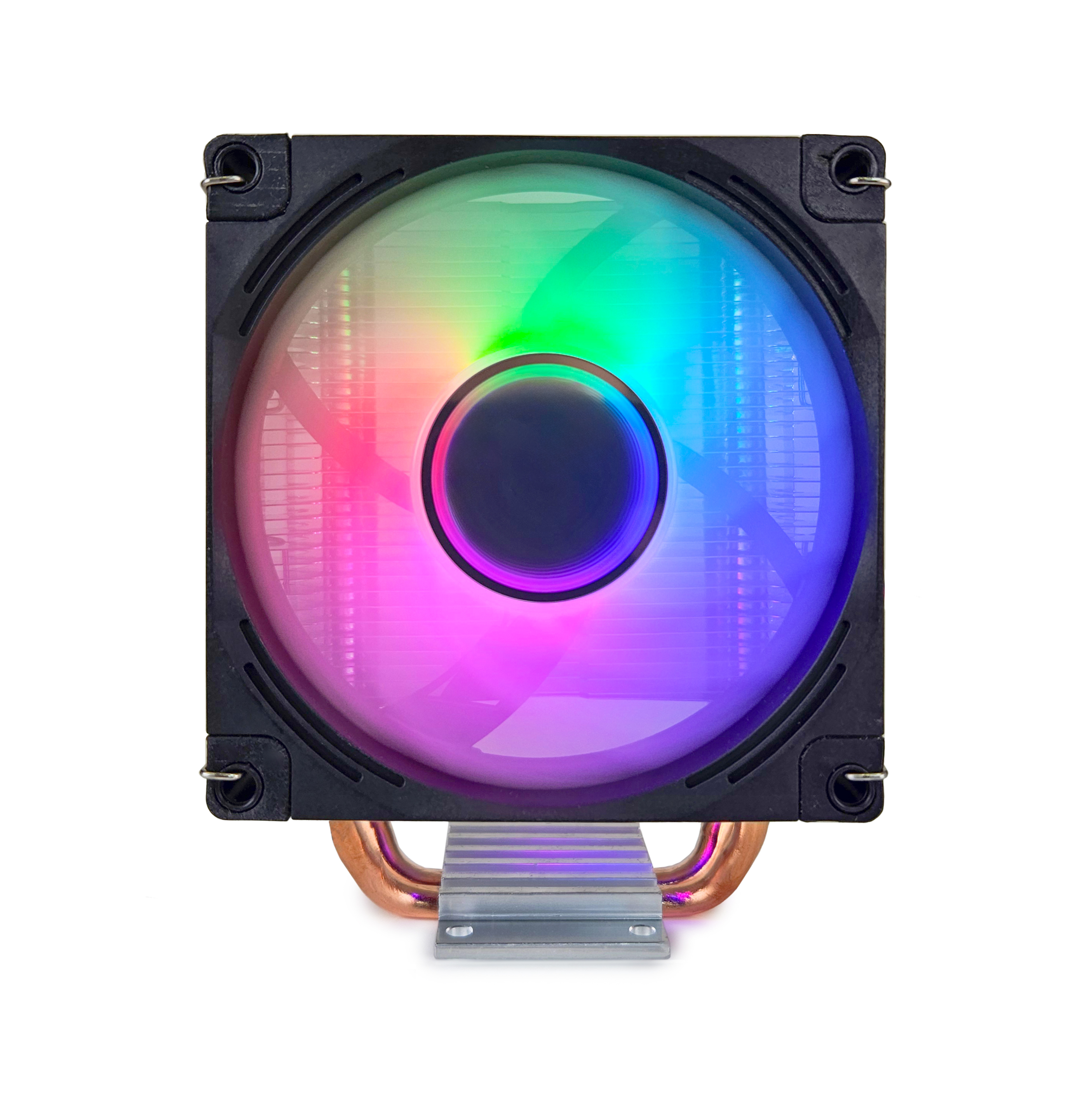 Кулер для процессора BaseTech 902SCR, 92 мм, 2400rpm, 110 Вт, FRGB (902SCR)