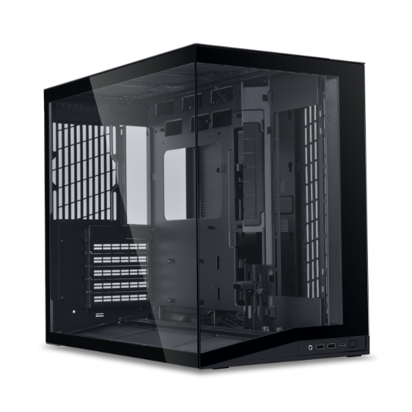 Корпус LIAN-LI O11 Dynamic MINI V2, Mini-Tower, без БП, черный