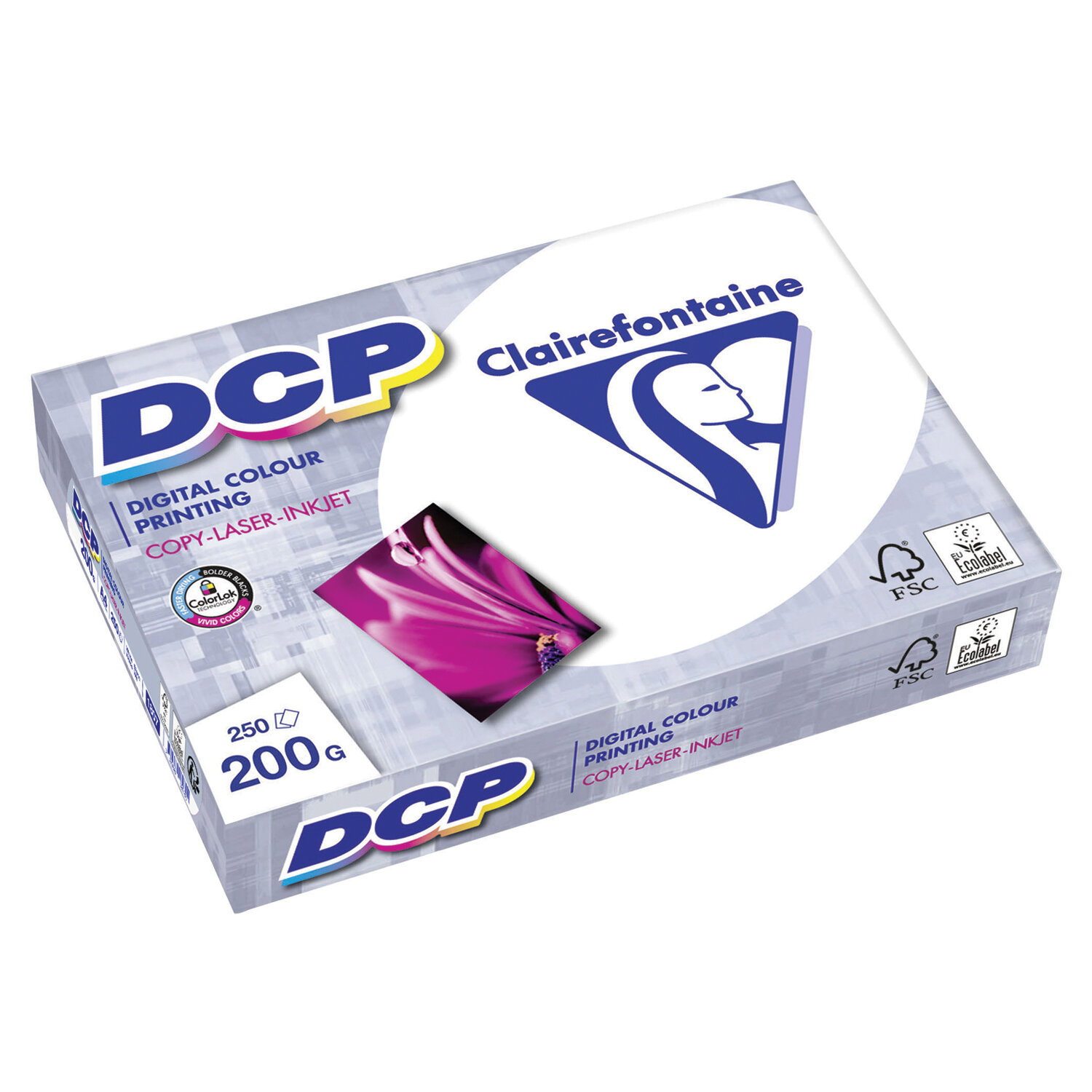 Бумага CLAIREFONTAINE A4, 200 г/м² 250 листов