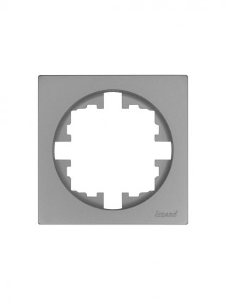 Рамка LEZARD OSEN, 1-пост, серый