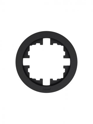 Рамка LEZARD OSEN, 1-пост, черный