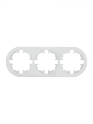 Рамка LEZARD OSEN, 3-поста, белый