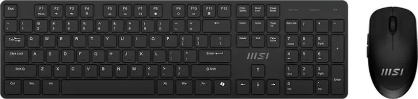 Клавиатура + мышь MSI FORGE K200 Combo, USB, черный (S11-43RU304-Y92)