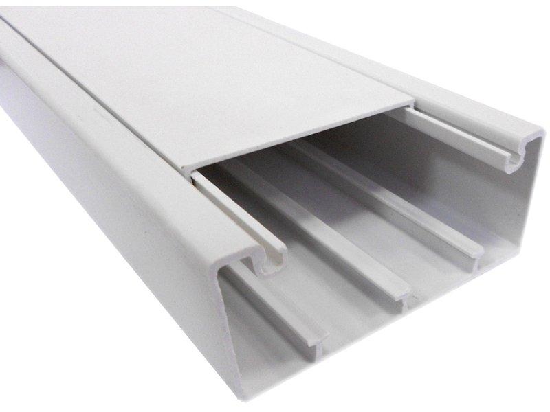 Кабель-канал 150 x 55 мм, белый, Ecoplast (76008)