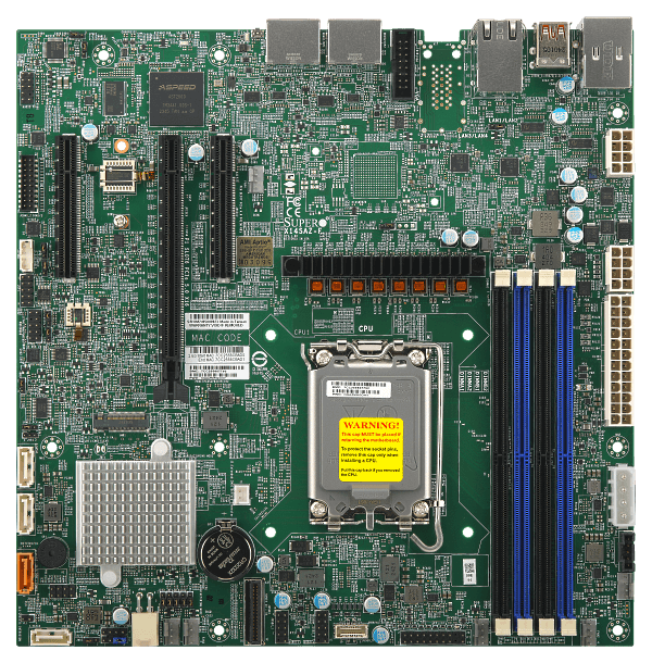 Материнская плата Supermicro X14SAZ-F (MBD-X14SAZ-F-B)