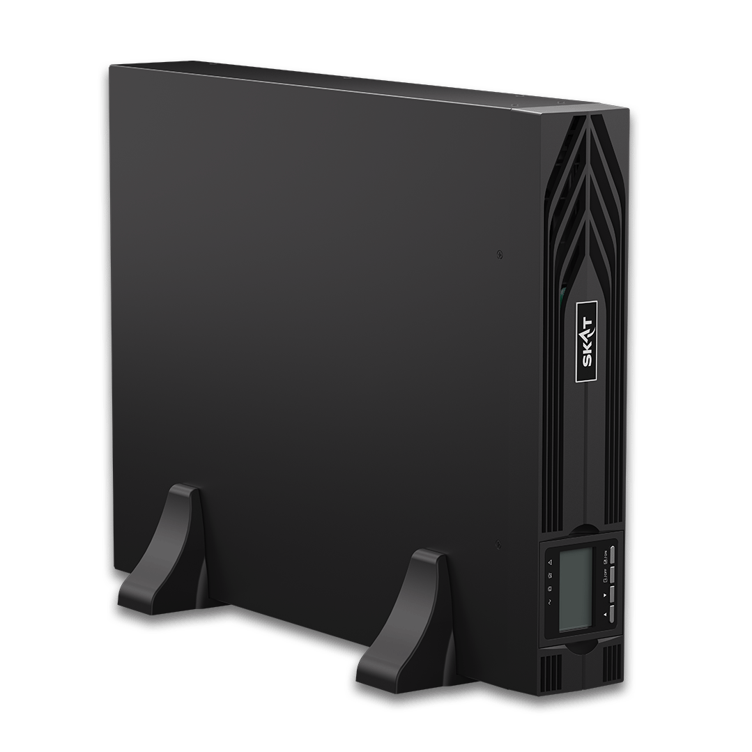 ИБП БАСТИОН SKAT-UPS 2000-RACK-ON-E P3, 2000 В·А, 2 кВт, черный (8771) (без аккумуляторов)