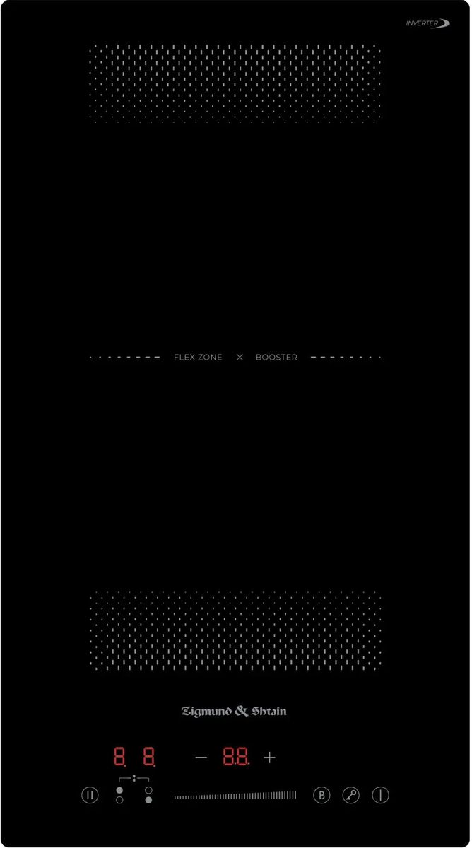 Индукционная варочная панель ZIGMUND & SHTAIN CI 61.3 B, 2 конфорки, черный (CI 61.3 B)
