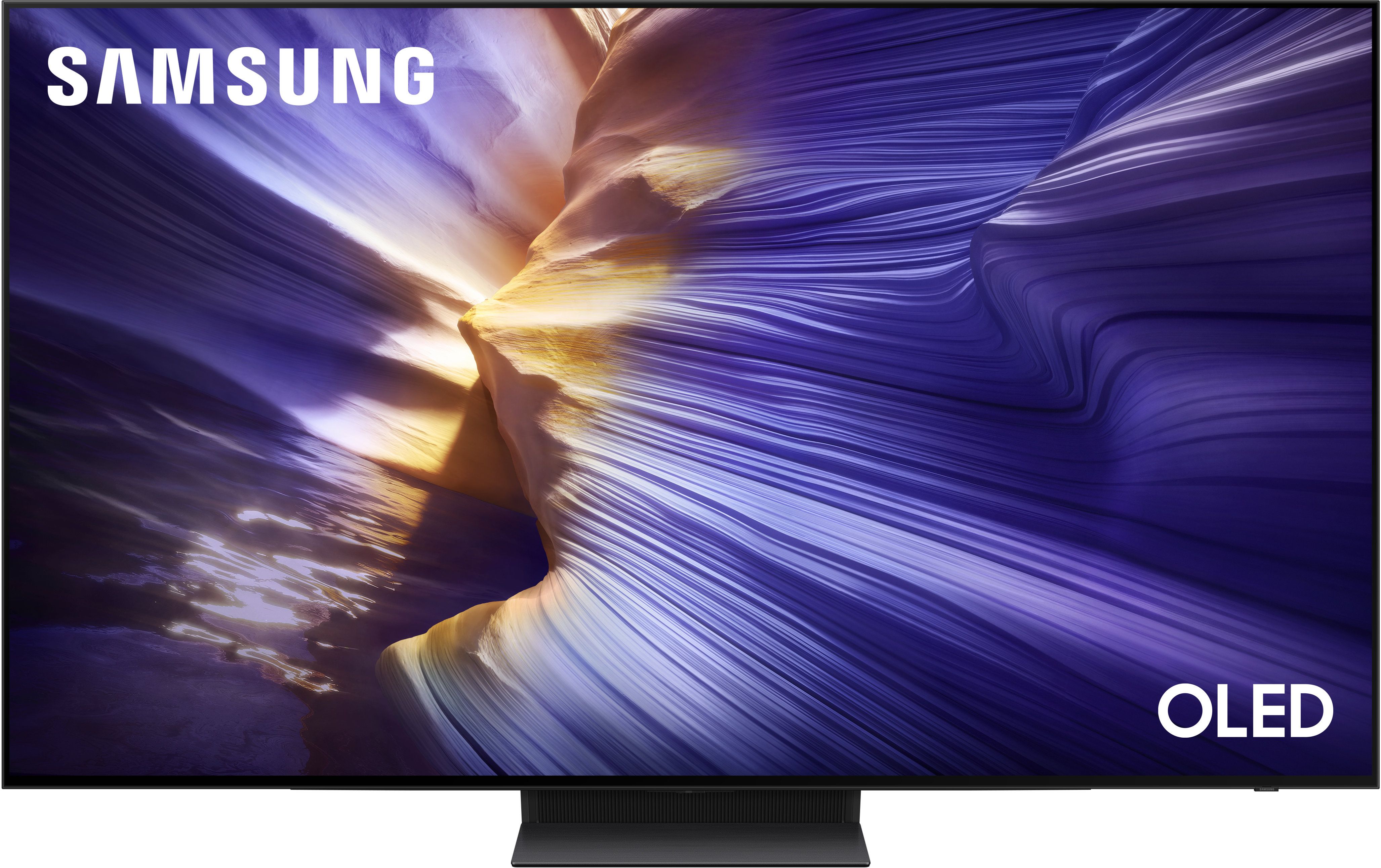 Телевизор 55" Samsung QE55S90FAUXRU, 3840x2160, черный