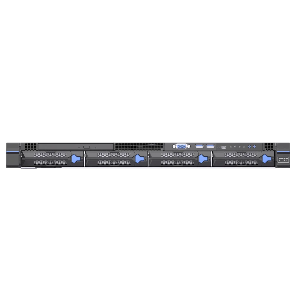 Серверная платформа SNR SNR-SR1304LS, 2xSocket4189, 32xDDR4, 4x2.5/3.5 HDD HS, Redundant 2x1300 Вт 1U (SNR-SR1304LS)