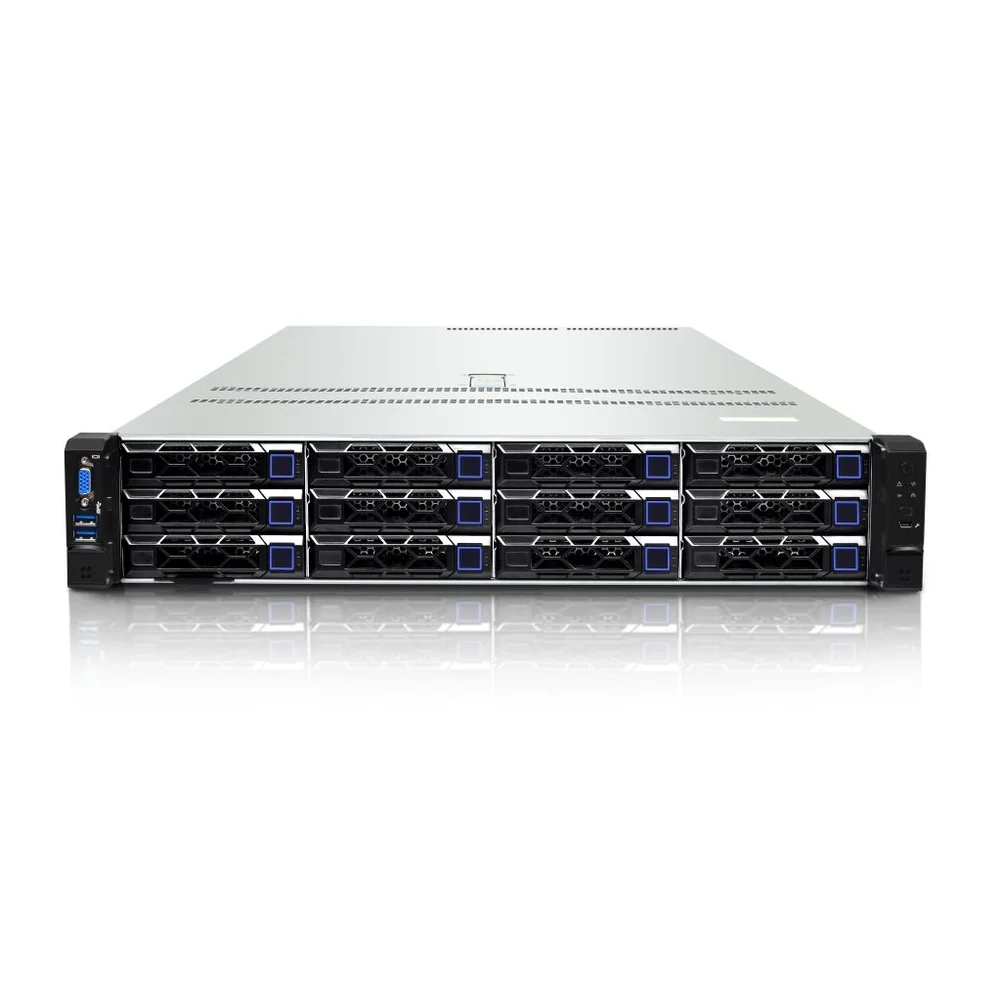 Серверная платформа SNR SNR-SR2412LS, 2xSocket4677, 32xDDR5, 12x2.5/3.5 HDD HS, Redundant 2x1300 Вт 2U (SNR-SR2412LS)