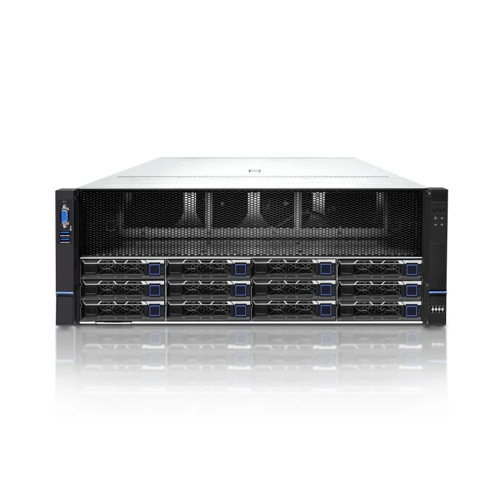 Серверная платформа SNR SNR-SR4410LSG, 2xSocket4677, 32xDDR5, 12x2.5/3.5 HDD HS, Redundant 4x2700 Вт 4U (SNR-SR4410LSG-12LFF)
