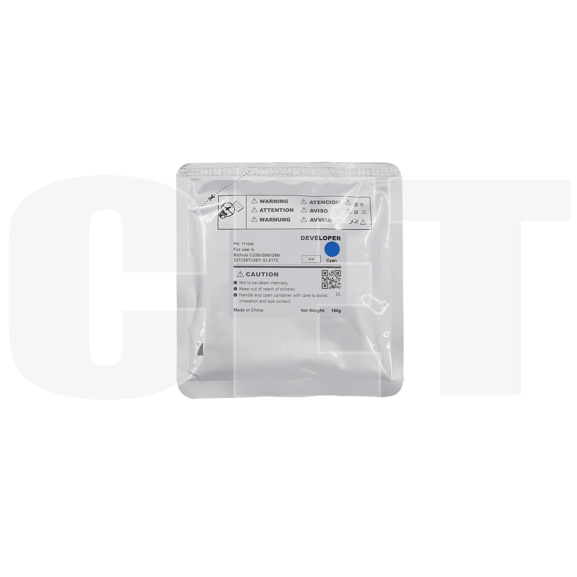 Девелопер CET, 90000 страниц, голубой