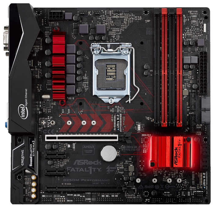 Asrock fatal1ty b250m performance hot sale