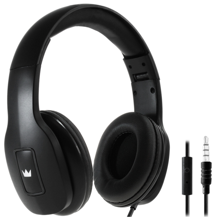 

Проводная гарнитура Crown CMH-209T, черный, MICRO CMH-209T