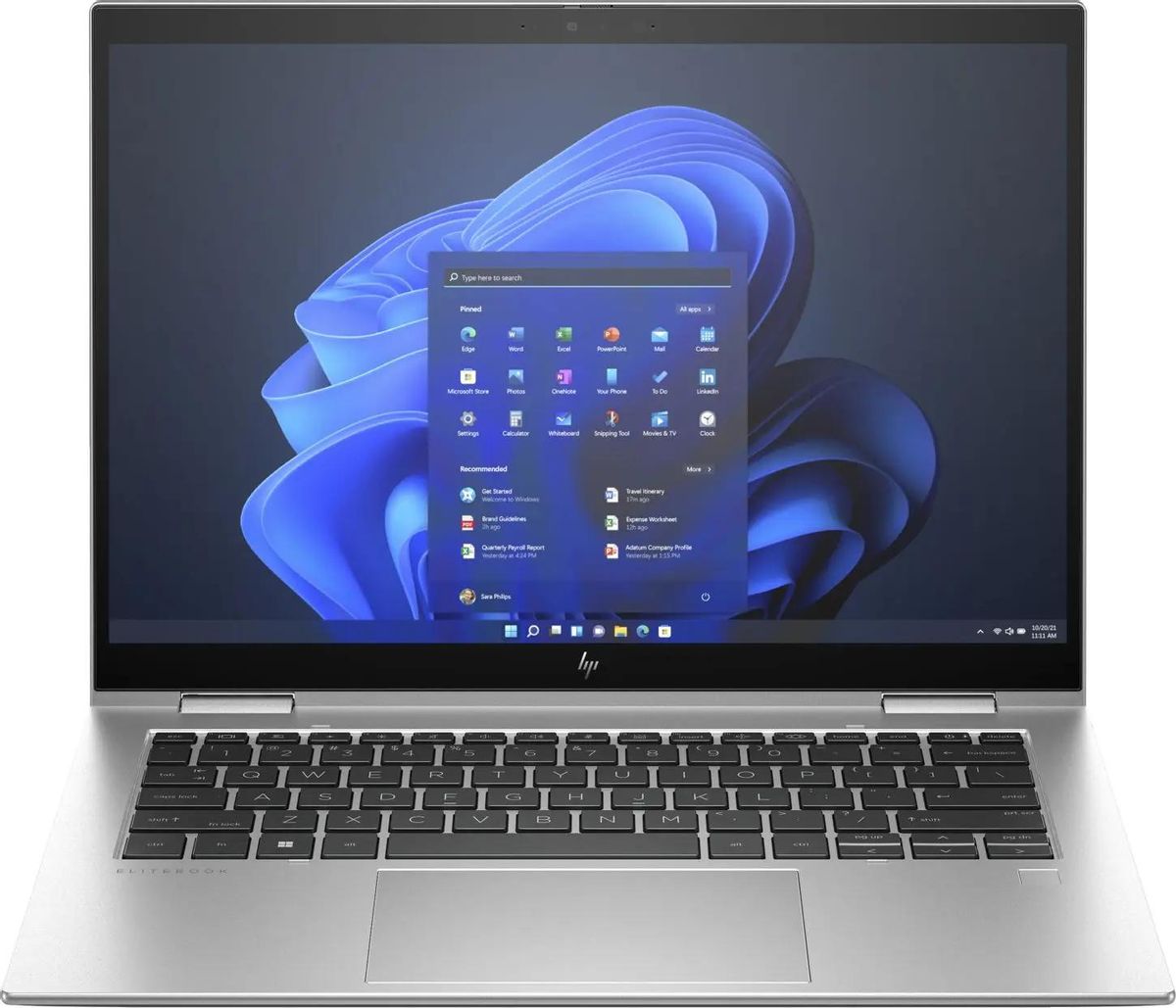 Ноутбук 14" HP EliteBook x360 1040 G11, серебристый (BA0A9ET)