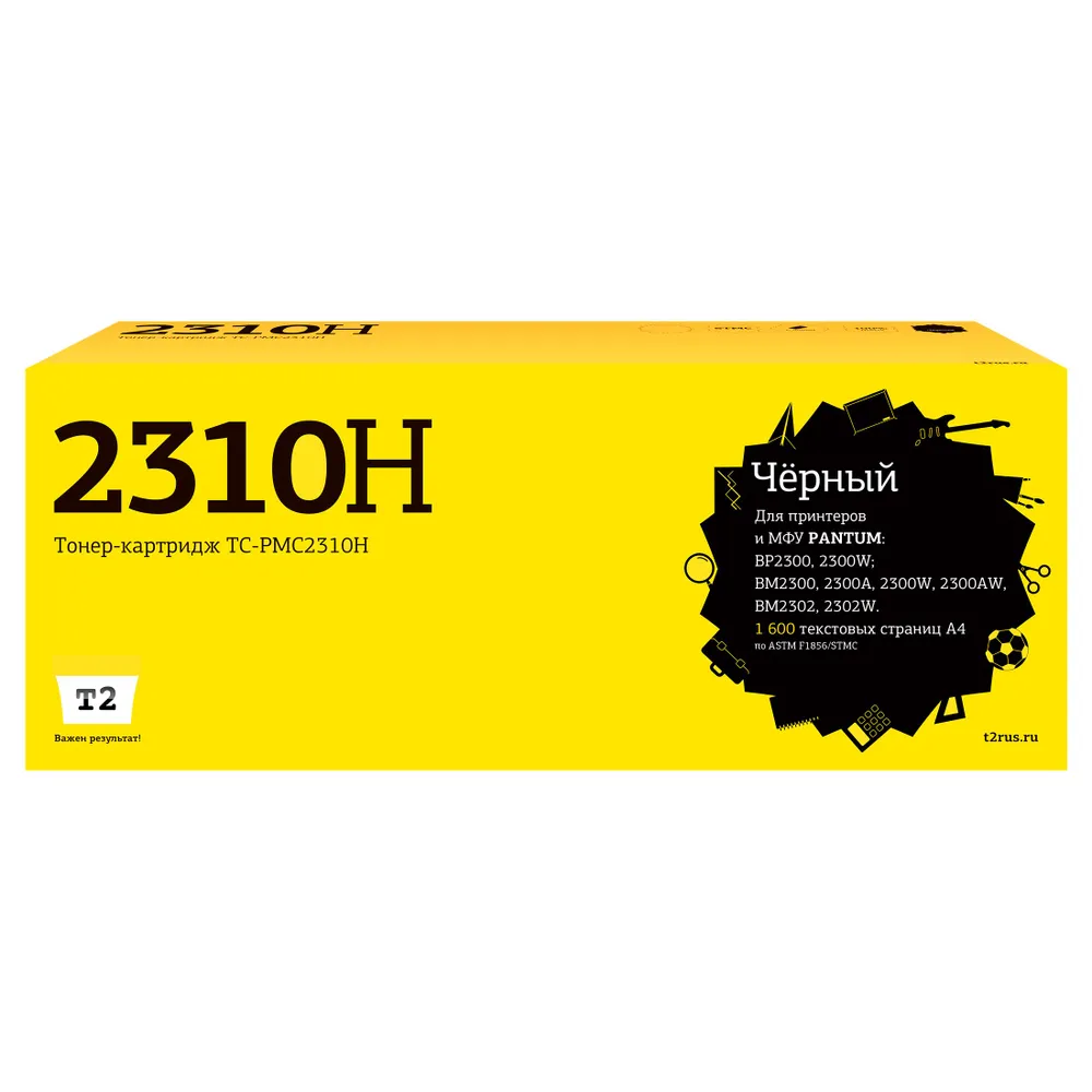 Картридж T2 TC-PMC2310H, черный, 1600 страниц