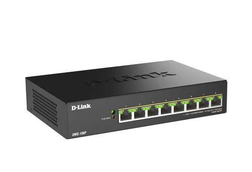 Коммутатор D-Link DMS-108P, 8x2.5 Гбит/с (DMS-108P/A1A)
