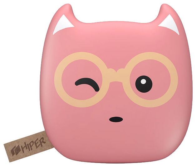

Портативный аккумулятор (Powerbank) HIPER Zoo Glasses/BubbleGum, 7500mAh, 2xUSB, 2.1A, принт, Zoo Glasses/BubbleGum