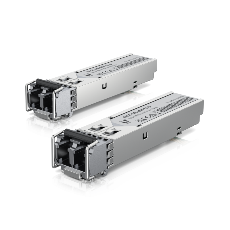Модуль SFP UBIQUITI 1 Gbps Multi-Mode Optical Module (2-pack), до 550 м, двойной (UACC-OM-MM-1G-D-2)