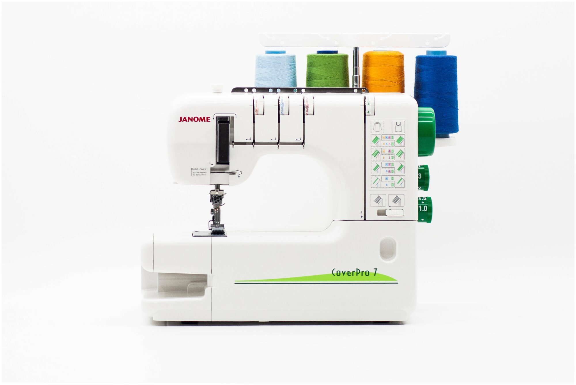 Распошивальная машина Janome 7, белый