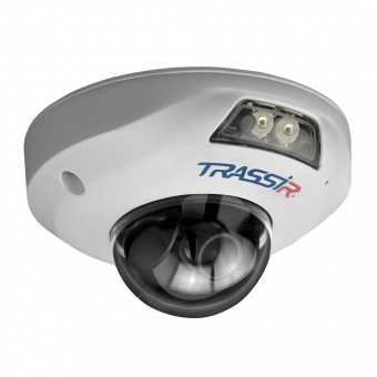 IP-камера Trassir TR-D4151IR1 v7 (2.8 мм), уличная, купольная, POE (TR-D4151IR1 v7 2.8)