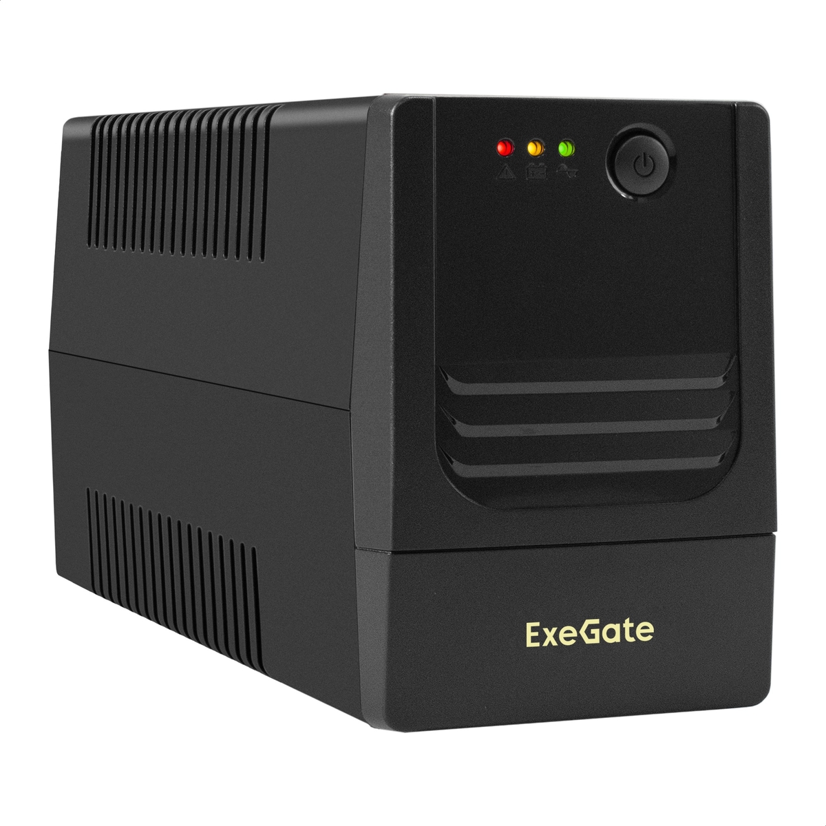 ИБП ExeGate Power Back NB-650.LED.AVR.2SH.USB, 650 VA, 390 Вт, черный (EX299485RUS)