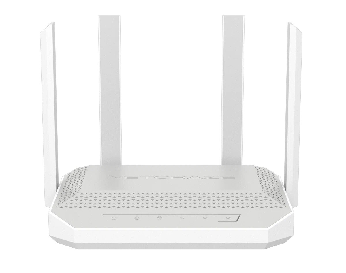 Wi-Fi роутер Netcraze Hopper 4G+, до 2.98 Гбит/с, LTE (NC-2312)