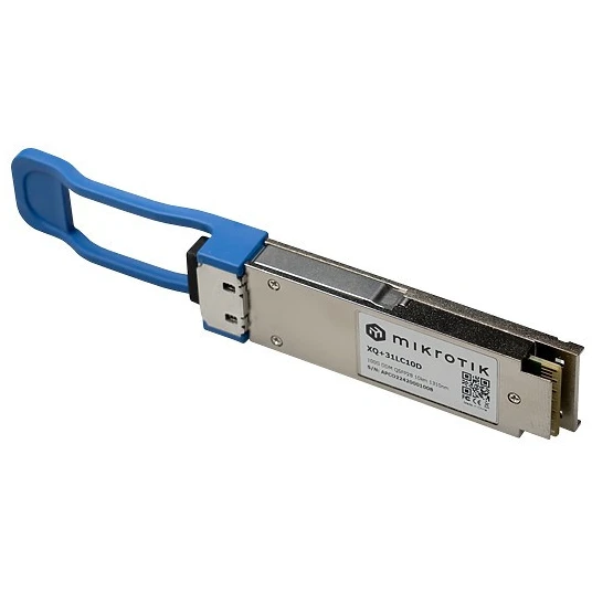 Модуль QSFP28 Mikrotik XQ+31LC10D, до 10 км, одинарный (XQ+31LC10D)