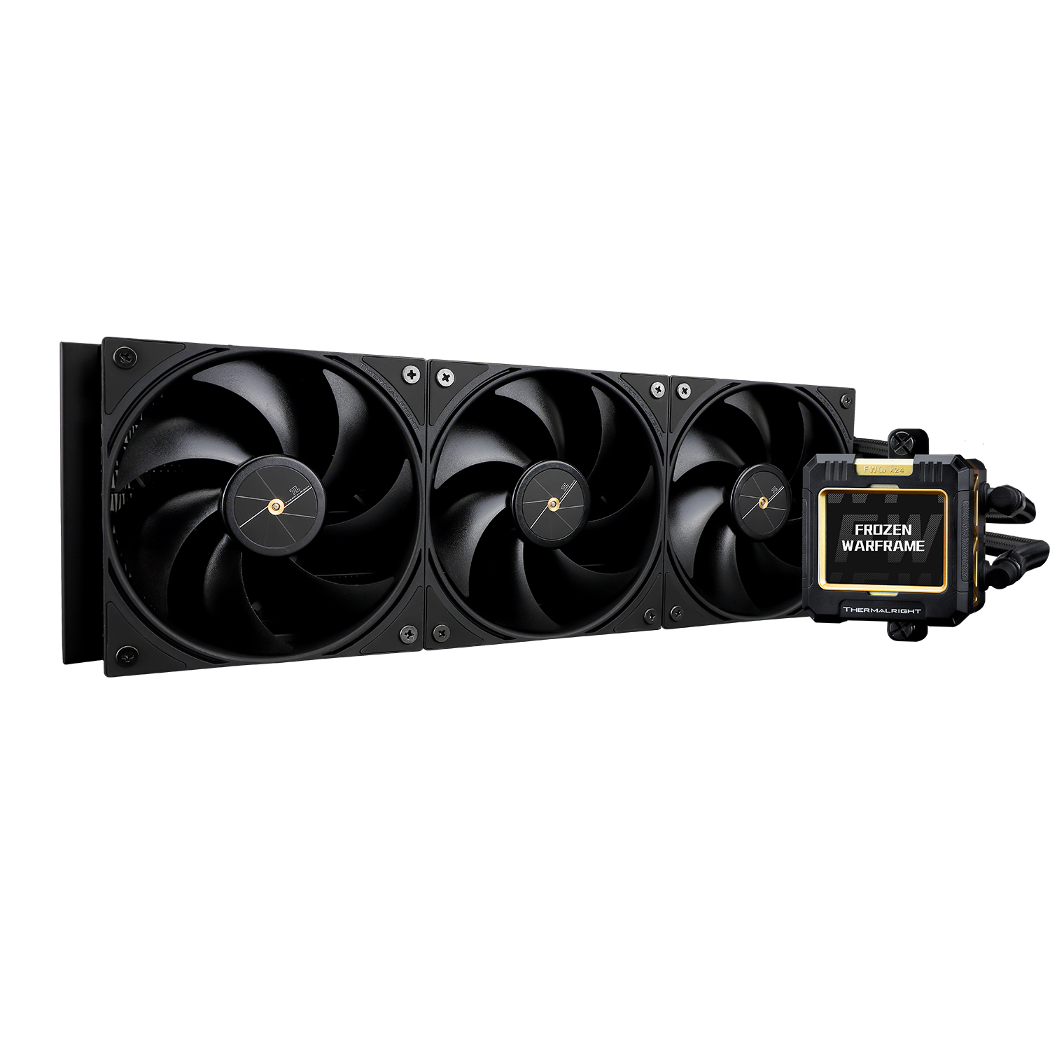 Жидкостное охлаждение Thermalright Frozen Warframe 360 Black, 3x120 мм