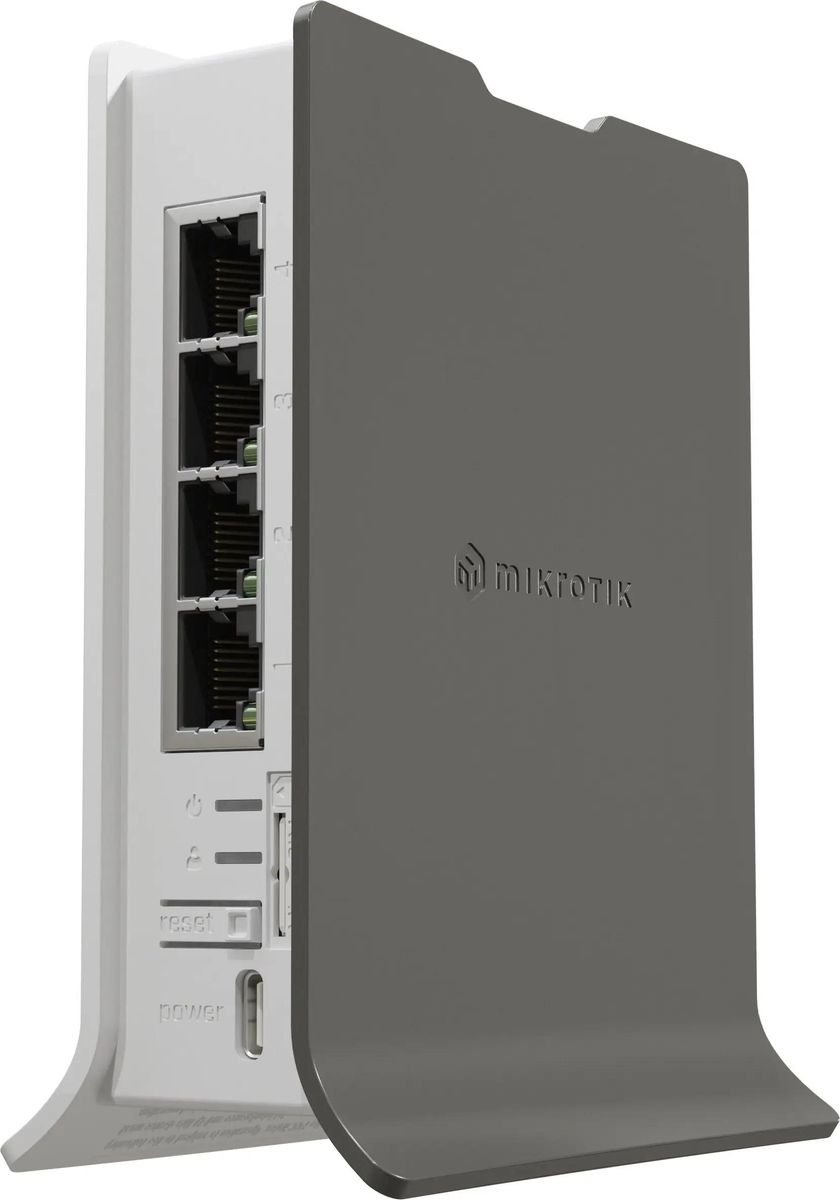 Wi-Fi роутер MikroTik hAP ax lite LTE6, до 574 Мбит/с, LTE (L41G-2axD&FG621-EA)