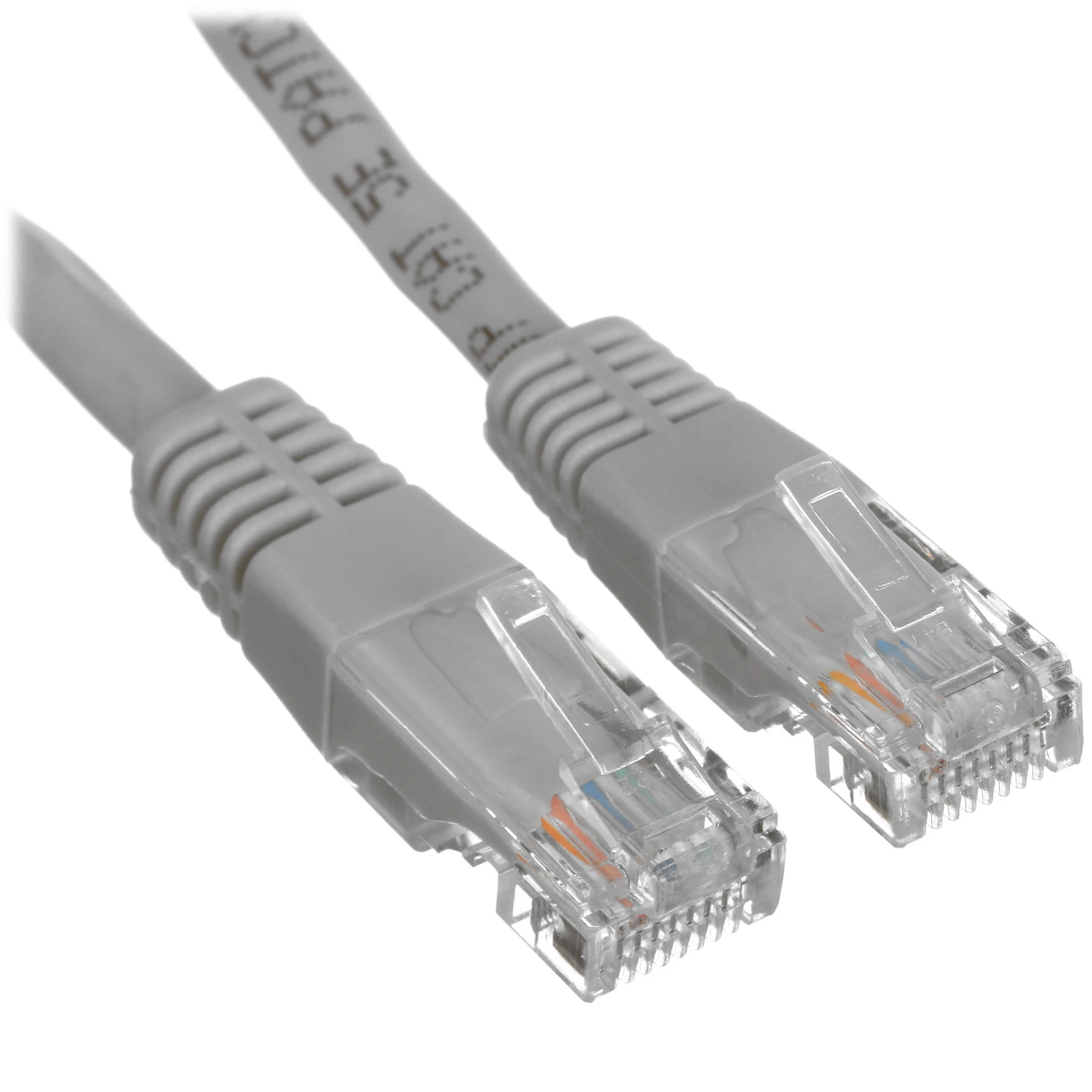 Патч-корд REXANT UTP, кат.5e, 5 м, RJ45-RJ45, серый (18-1007)